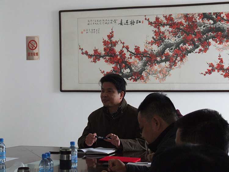 趙迎朝院長做總結講話